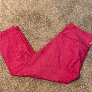 Lululemon Hot Pink Wunder Under Leggings Sz. 8
